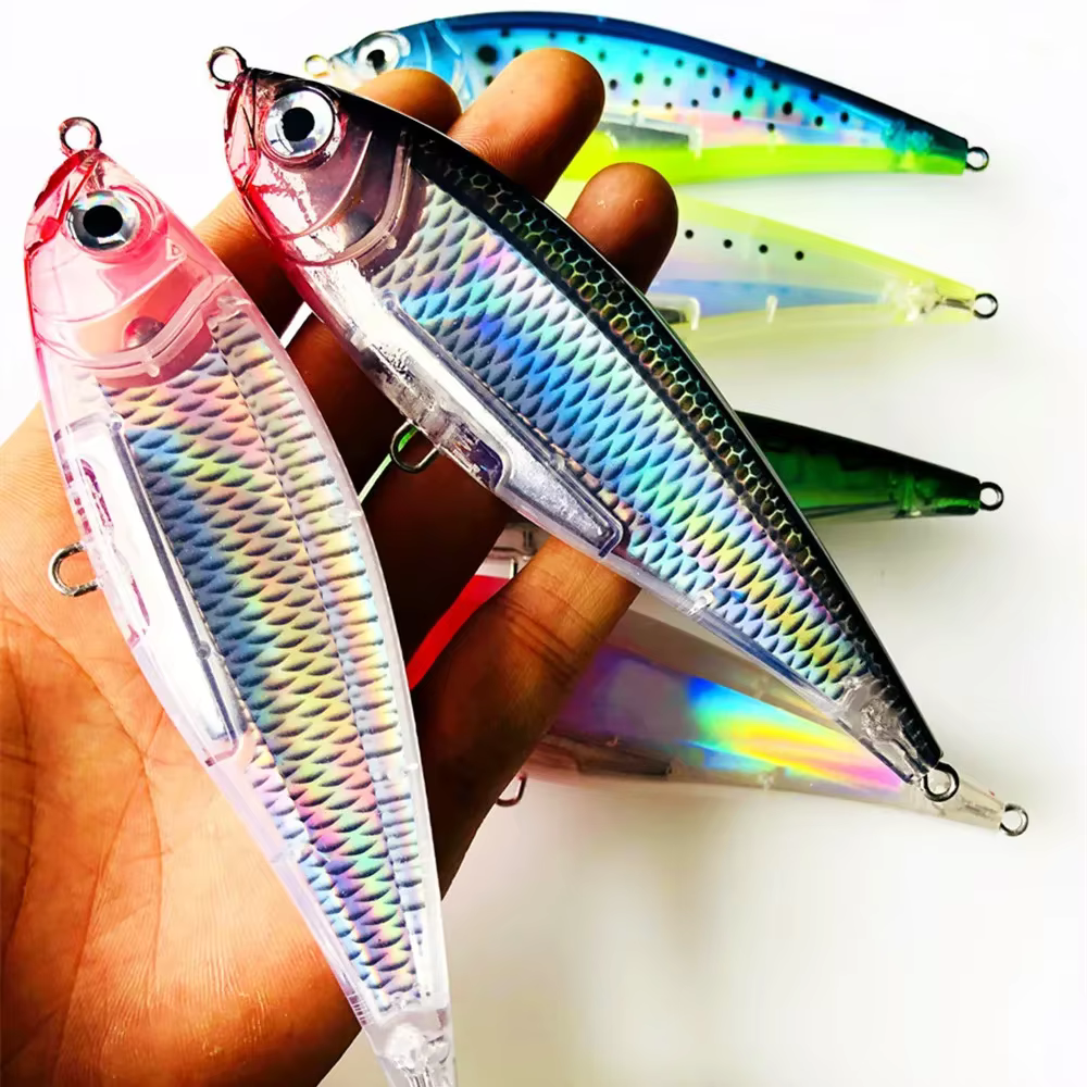 Señuelo Twitch Costero 3D Lápiz Minnow para lubina - imagen 5