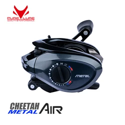Carrete Baitcast PURELURE CHEETAH AIR – Fibra carbono