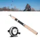 Caña y carrete pesca en hielo telescópica ultraligera fibra de vidrio - imagen 3