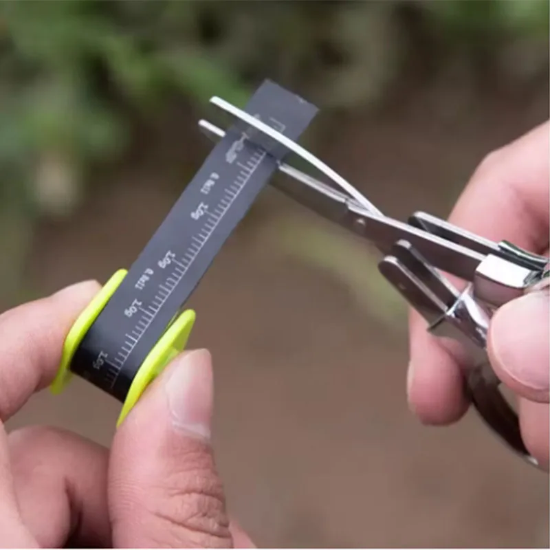 Tijeras de pesca plegables forma de ocho para cortar líneas - imagen 5