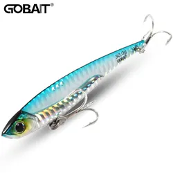 GOBAIT Cuchara giratoria metálica – Señuelo vibratorio triple