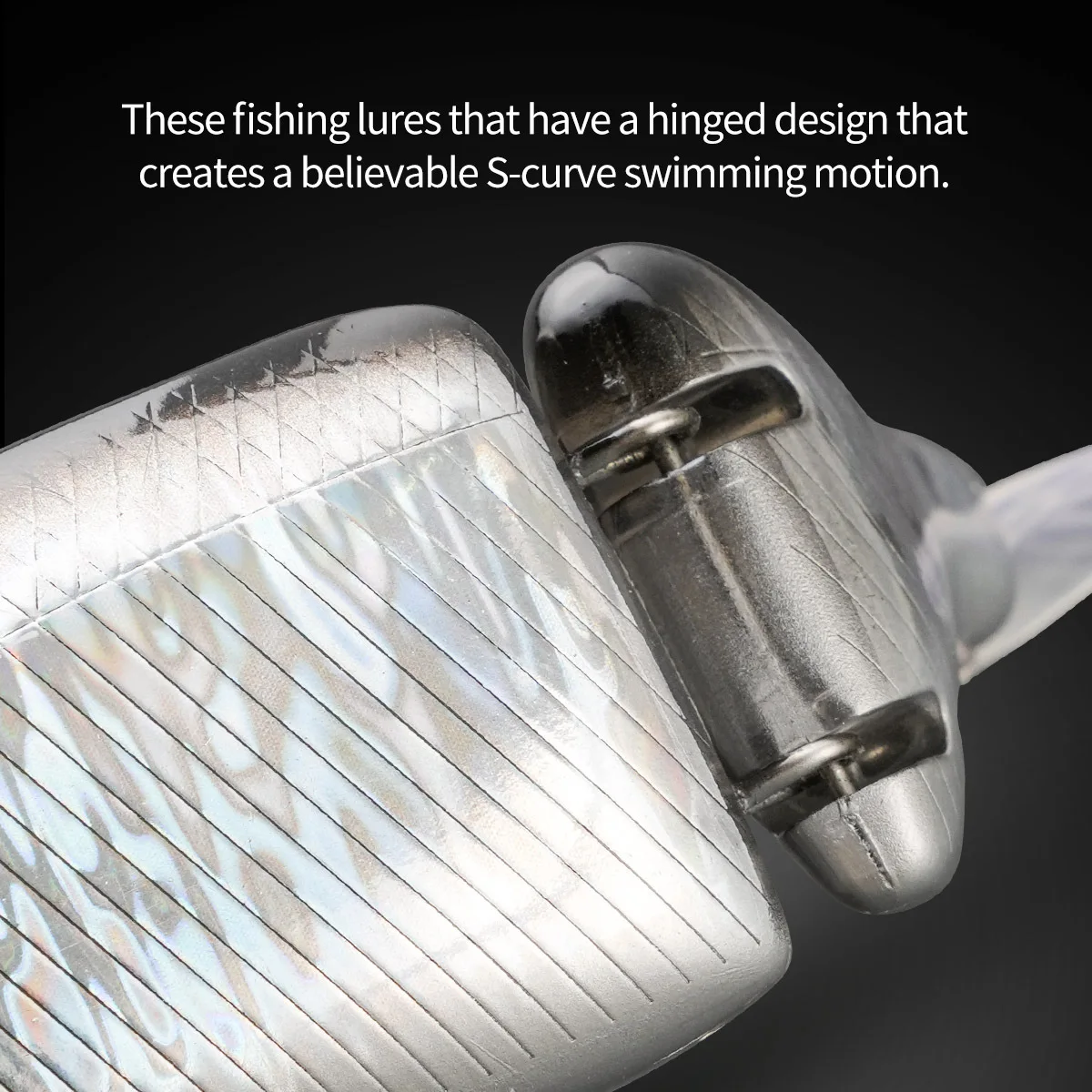 SWOLFY Wake Bait articulado – Señuelo topwater de superficie - imagen 5