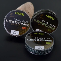 Leadcore Línea de Pesca Carpa Trenzada Multicolor 35LB 7M
