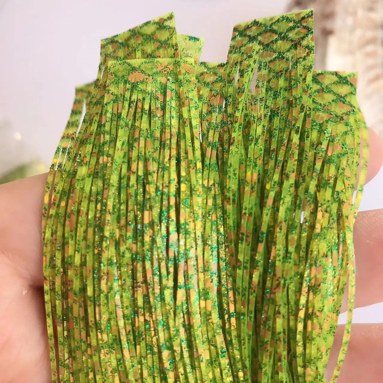 Spinnerbait jig Buzz con falda de silicona multihilo – señuelo - imagen 2
