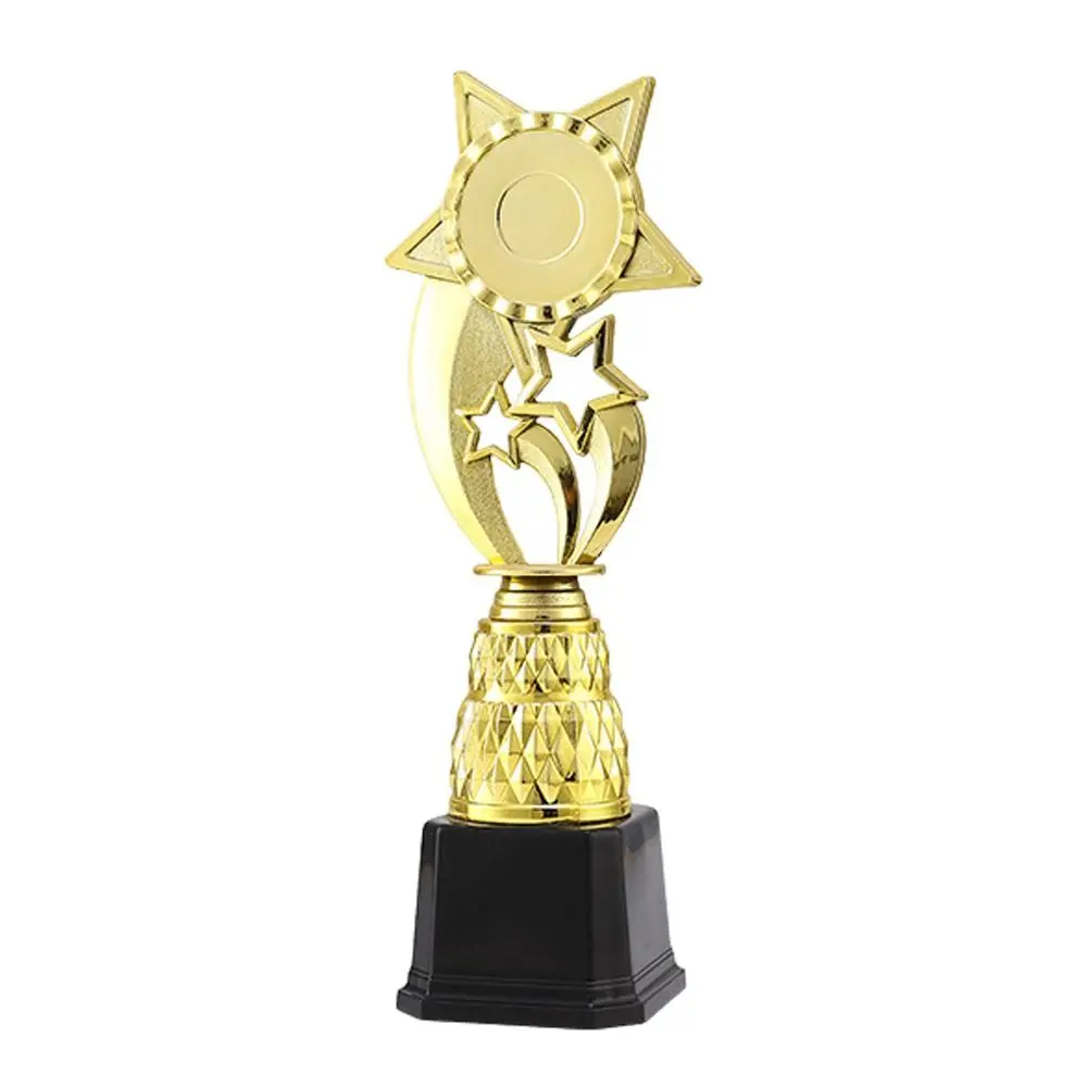 Copa de Trofeo Dorada de estrella para premiación grande - imagen 5