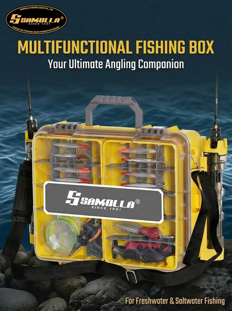 Caja grande para aparejos de pesca SAMOLLA