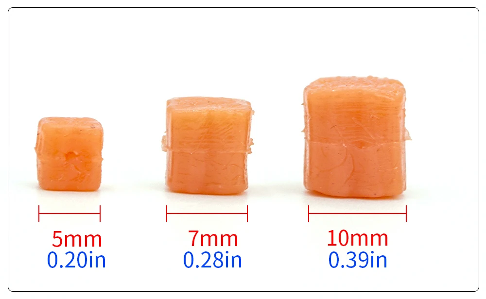 Pack de 30 cebos de goma Hirisi