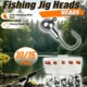 Cabezas Jig redondas de plomo con anzuelo para swimbait lubina - imagen 2