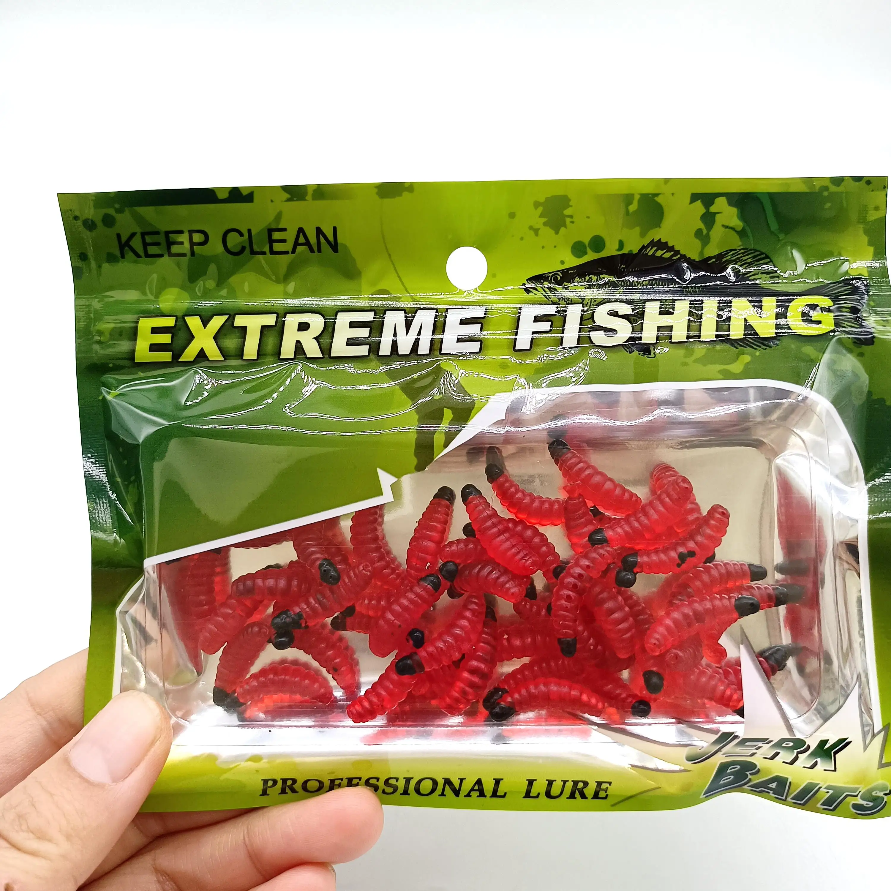 DUODUOYU Señuelo de pesca silicona 0,5g – Cebo blando para vinilo
