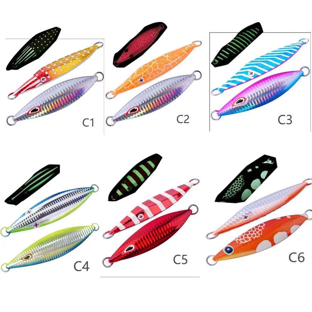 Señuelo Slow Jig Obsession J105 con UV y acabado reflectante - imagen 5