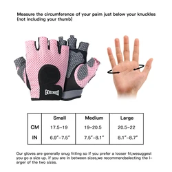 Guantes de pesca antideslizantes transpirables medios dedos para verano