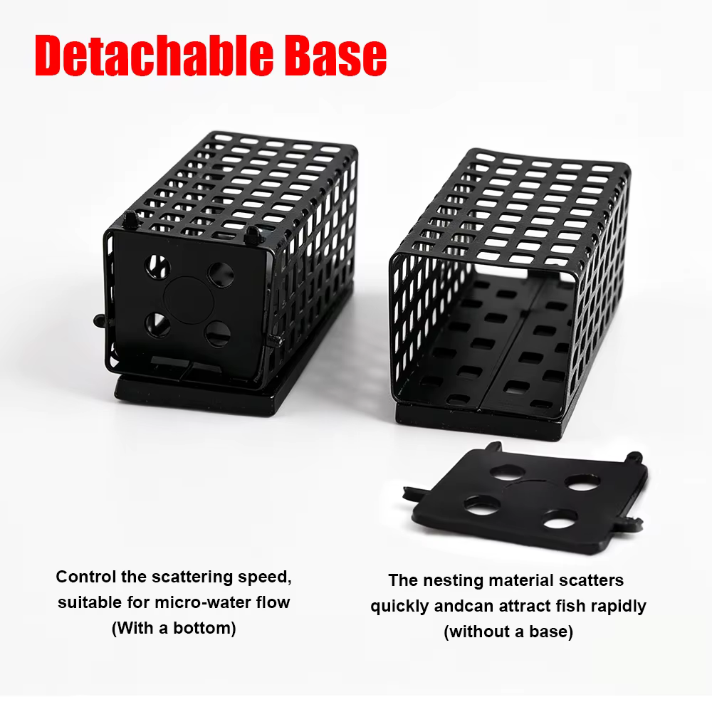 FTK Jaula de cebo desmontable para carpa con soporte metálico - imagen 4