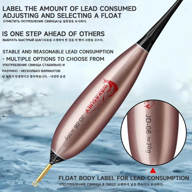 Flotador LED de alta sensibilidad para pesca nocturna en roca - imagen 3