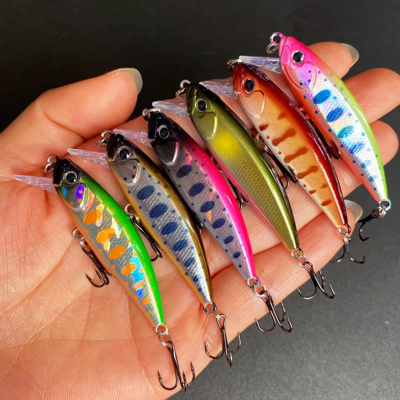 Señuelos Minnow biónicos para trucha y pez mandarín – cebo artificial - imagen 3
