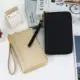Porta tarjetas A6 de piel PU con hojas sueltas y gran capacidad - imagen 4