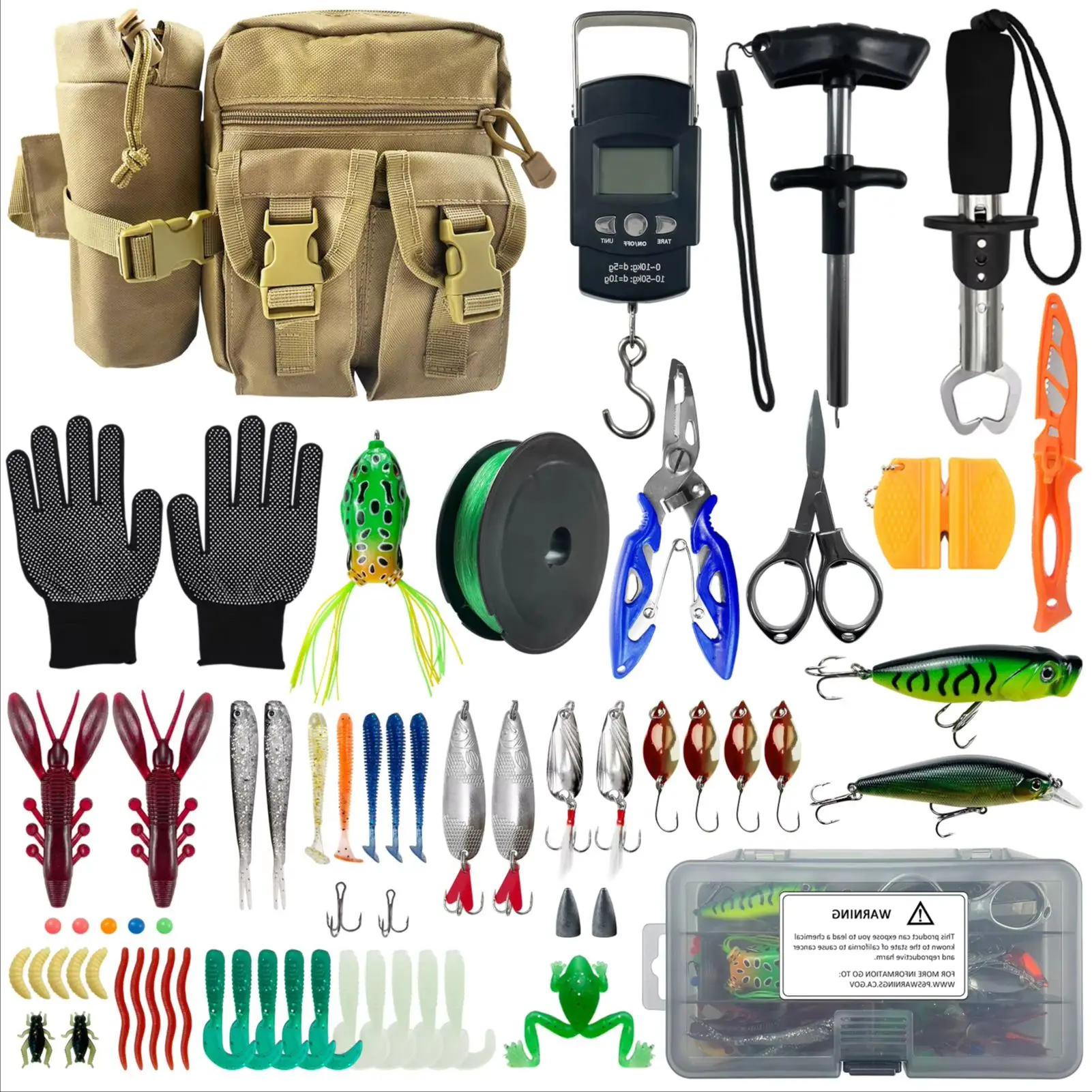 Kit de pesca Free Fisher con alicates y removedor de anzuelos - imagen 2