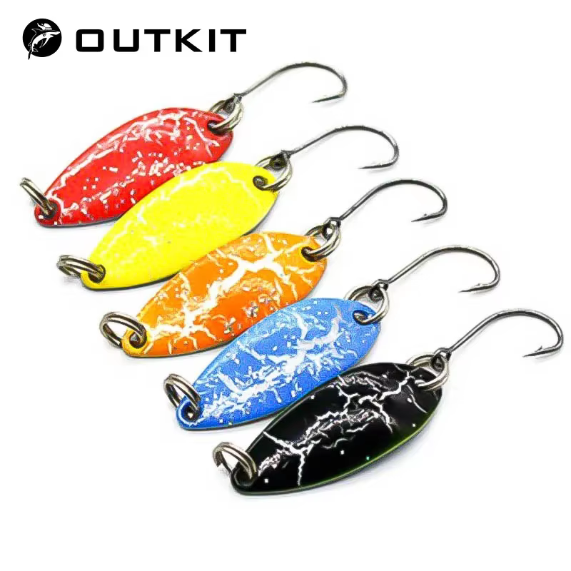 OUTKIT Cuchara para trucha – Colores vivos - imagen 2