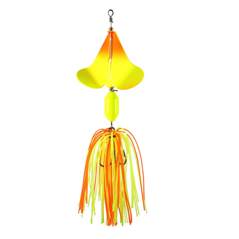 Balanzze Topwater Señuelo Wobbler Buzzbait para Lucio y Walleye - imagen 2