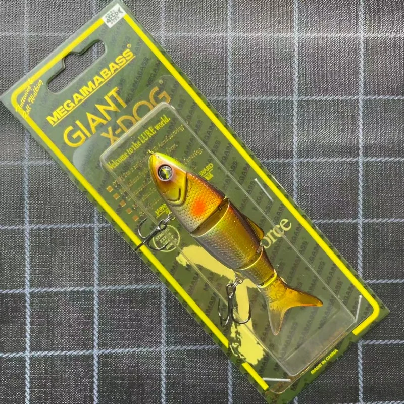 Señuelo biomimético MEGAIMABASS para perca en todas las capas