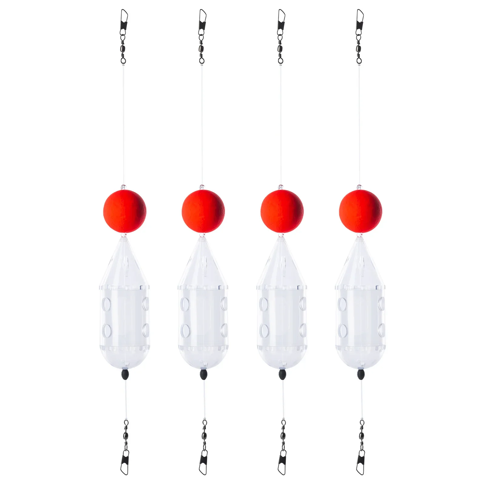 Goture Rocket Sabiki flotante con bola de espuma para lance largo