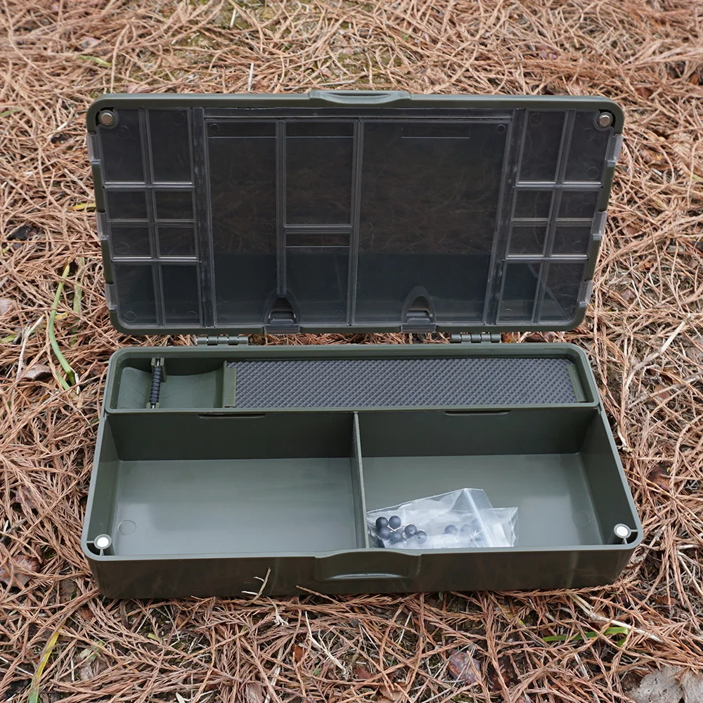 Hirisi caja organizadora de pesca con compartimentos magnéticos portátil - imagen 5