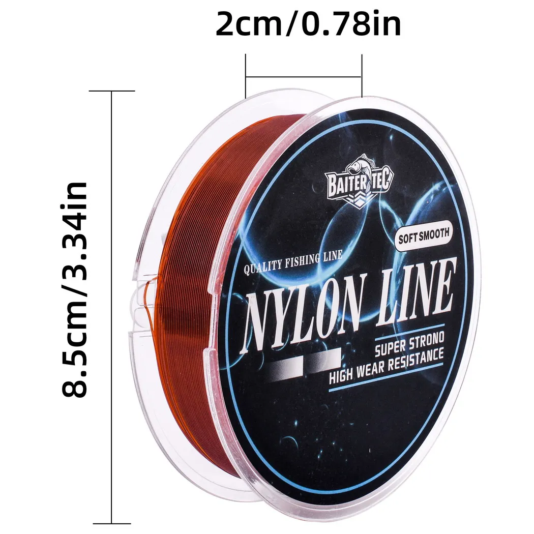 Sedal de nylon japonés de alta resistencia para pesca en mar y río - imagen 4