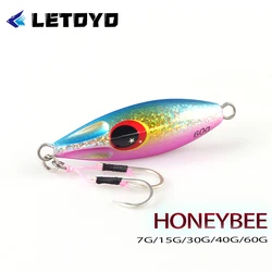 Señuelo de Metal LETOYO para Pesca en Agua Salada – Lubrina