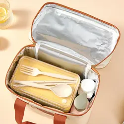 Bolsa Térmica Impermeable Portátil Gran Capacidad con Diseño de Oso