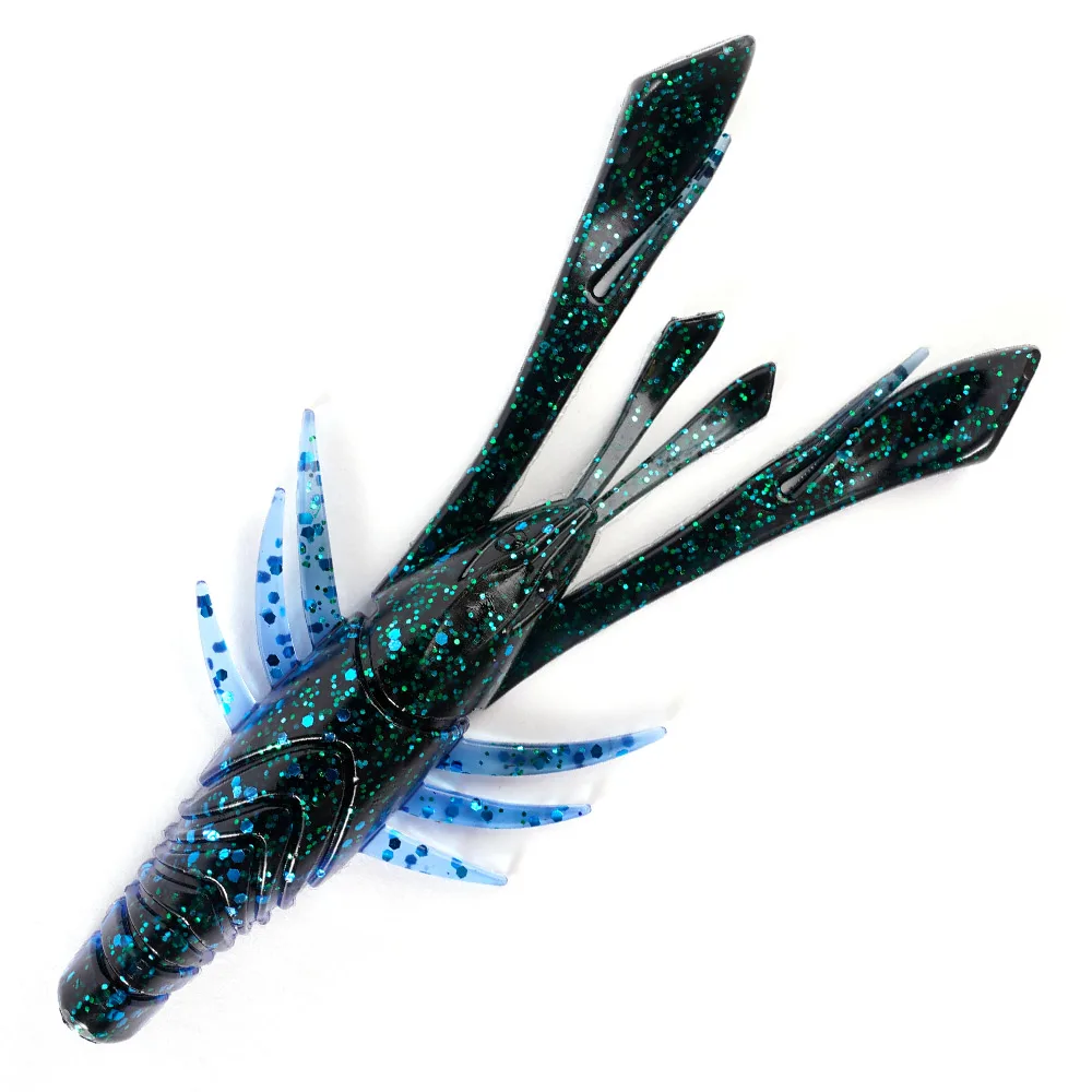 DYY Kicker Craw Señuelo de silicona para lubina – 10,5 cm - imagen 5