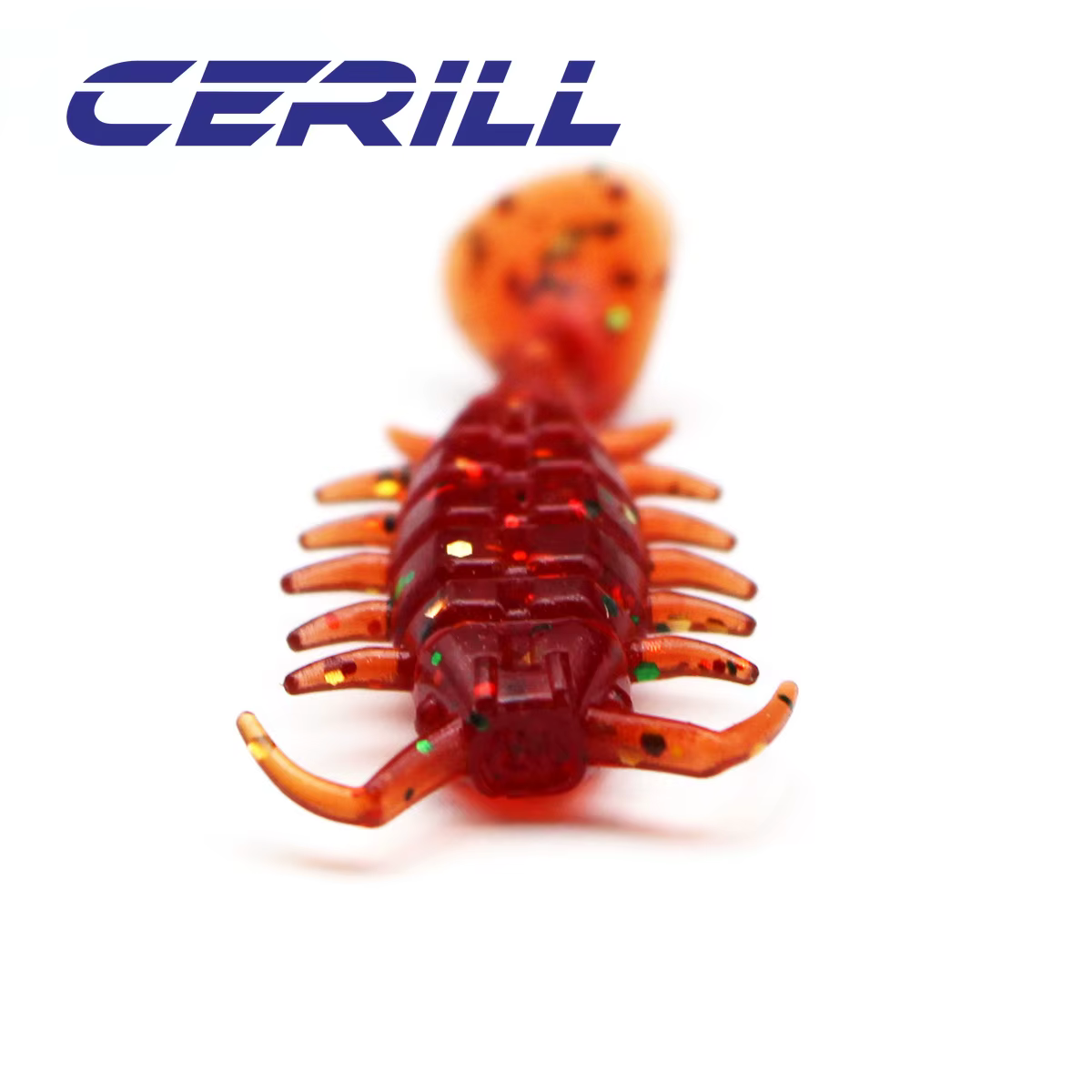 Swimbait Ceril Larva 3cm – Cebo flotante silicona lubina - imagen 3