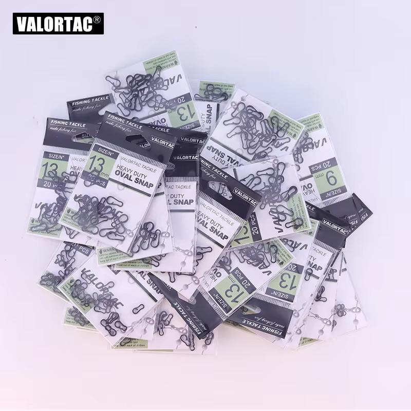 Juego de Giratorios con Broche Ovalado para Carpa - imagen 4