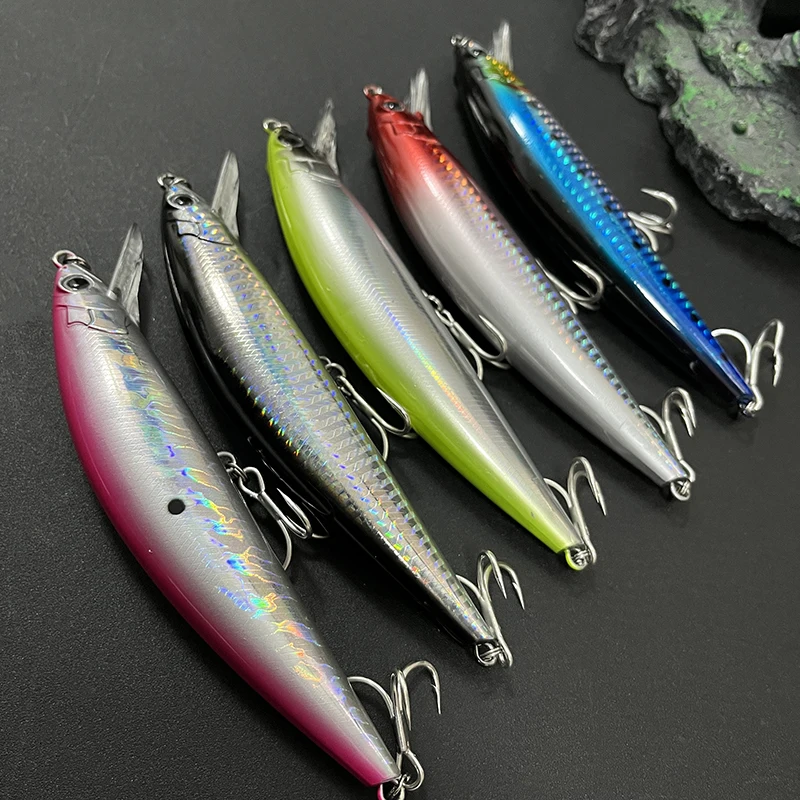 Señuelo Minnow hundimiento rápido para pesca en alta mar y trolling - imagen 4
