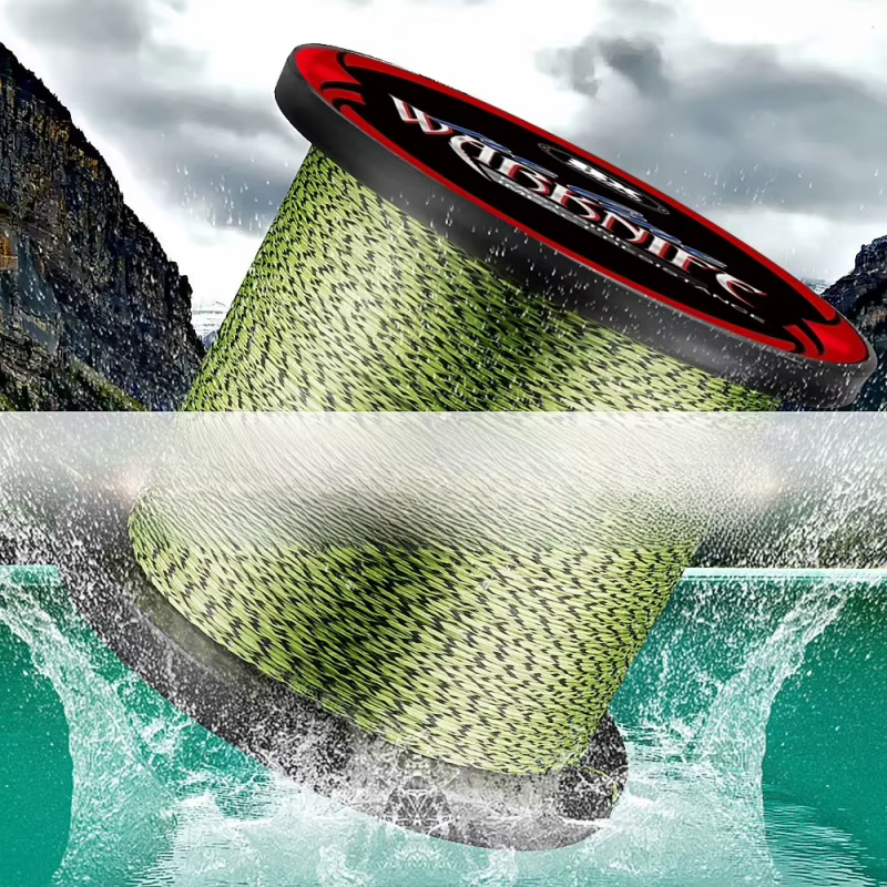 Línea Trenzada Dyneema PE Camuflaje Anticorrosión – Para agua salada y dulce - imagen 2