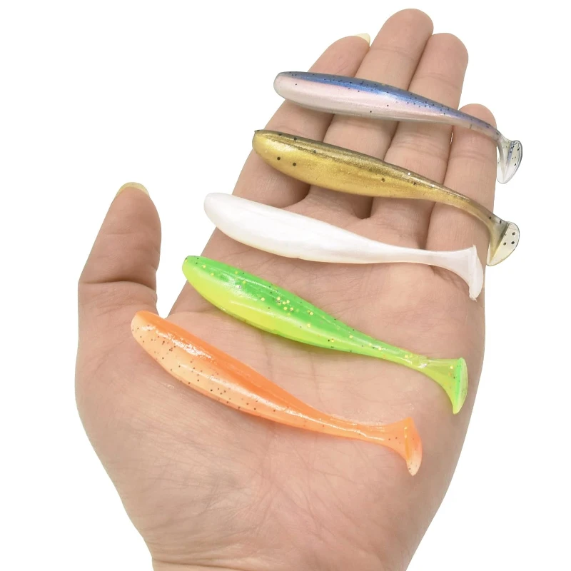 Swimbaits 55‑90 mm – Señuelos de cola suave para lubina/carpa - imagen 4