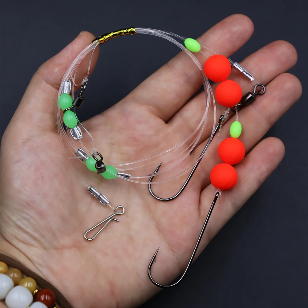 Monturas de pesca de surf pre-atadas doble flotador ZYZHE - imagen 4