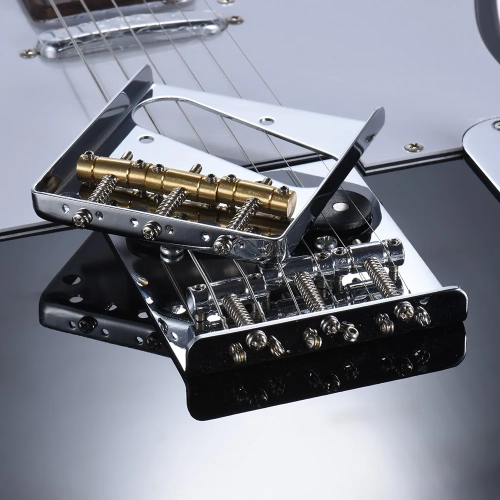 Puente de guitarra vintage con selletas y ajuste de altura - imagen 4