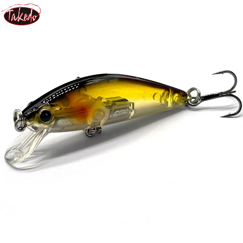 TAKEDO LB50 Señuelo Minnow de Hundimiento Lento con Anzuelos VMC - imagen 5