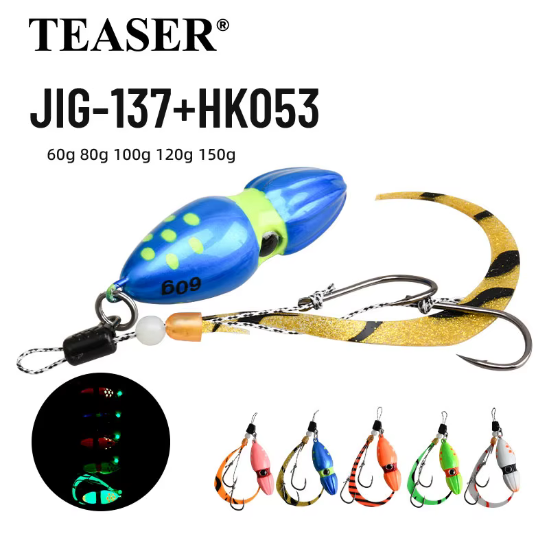 Teaser Jigging Metal Inchiku agua salada - imagen 2