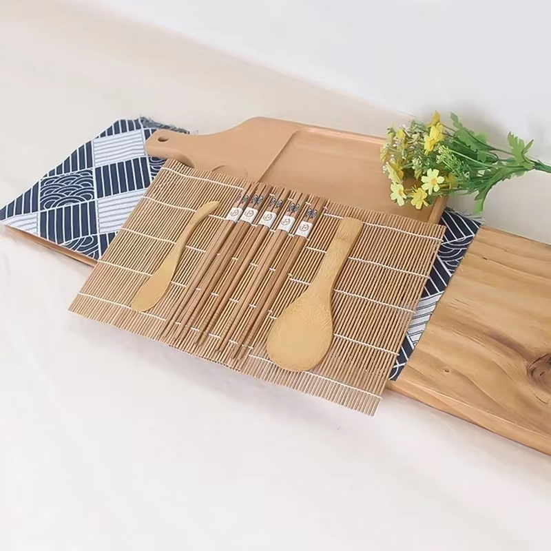 Kit para Hacer Sushi con Molde de Arroz y Herramientas - 9 Piezas para Onigiri - imagen 4