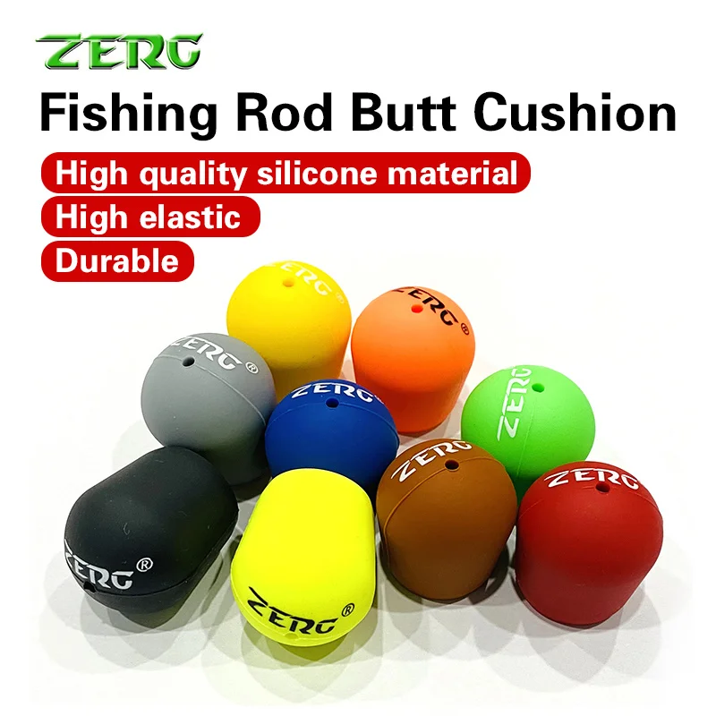 Protector de caña de pescar en entorno rocoso