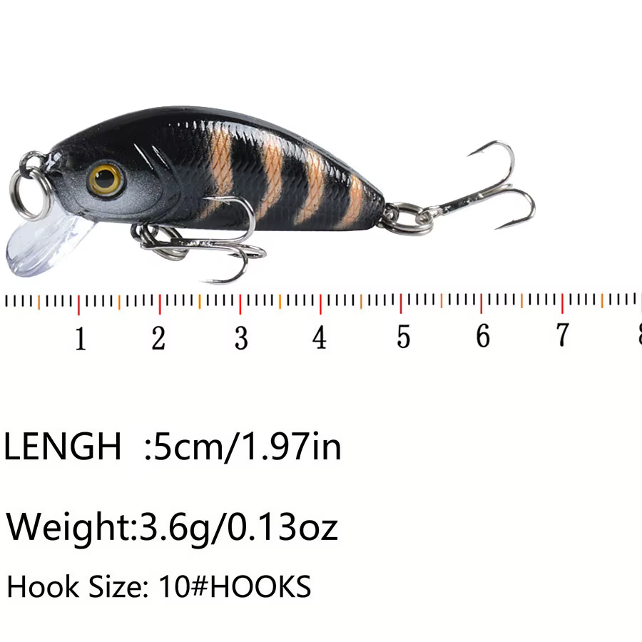 Señuelo jerkbait con ojos 3D para lucio y perca - imagen 2