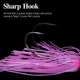 TSURINOYA Spinner Spoon con falda de silicona para black bass y lucio - imagen 4