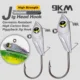 Anzuelos Jig Head Piggyback 9KM para swimbait en lubina y trucha - imagen 3