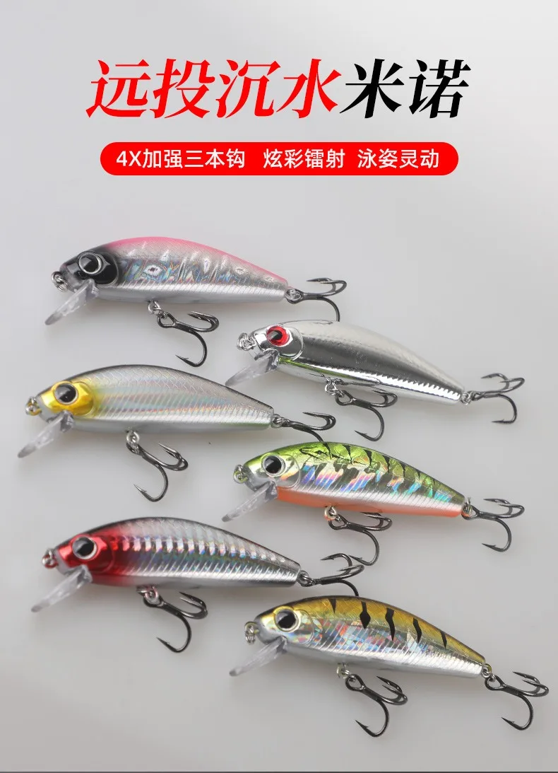 Vista lateral del Minnow Wobbler mostrando su acabado detallado