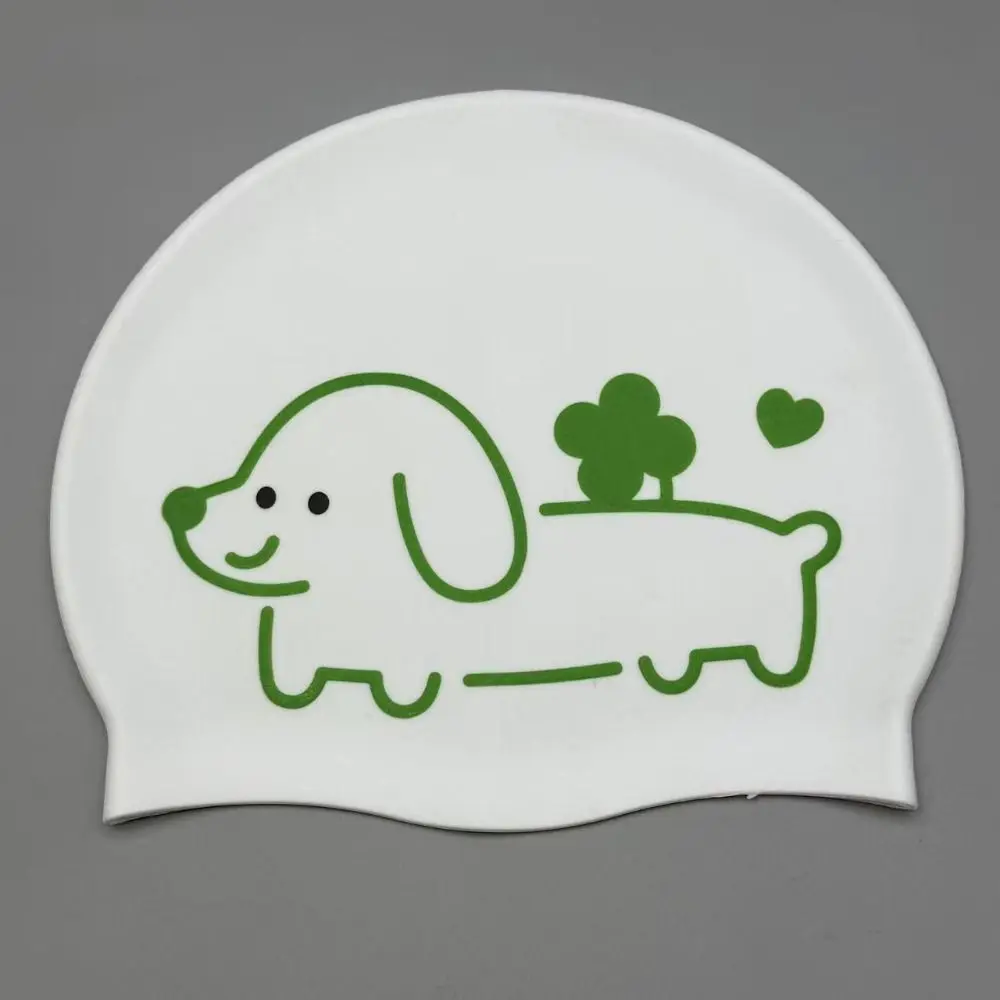 Gorro de natación impermeable de silicona antideslizante unisex - imagen 4