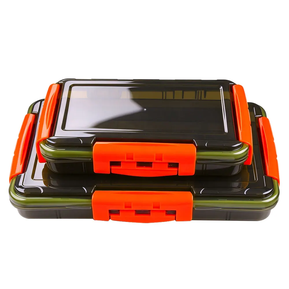 Caja de Pesca impermeable con compartimentos desmontables portátil - imagen 2