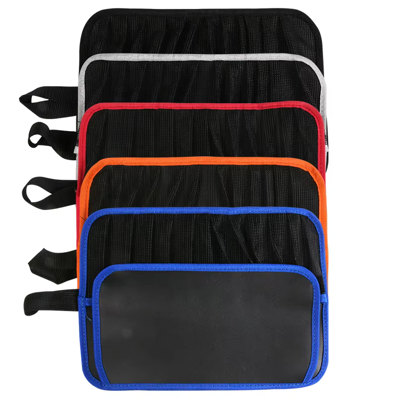 Vista completa de la bolsa TEASER JIGBAG desplegada con compartimentos visibles