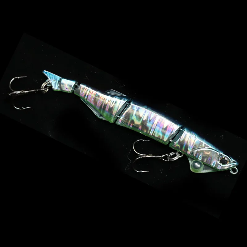 Señuelo minnow articulado para pesca con cebo de natación - imagen 4