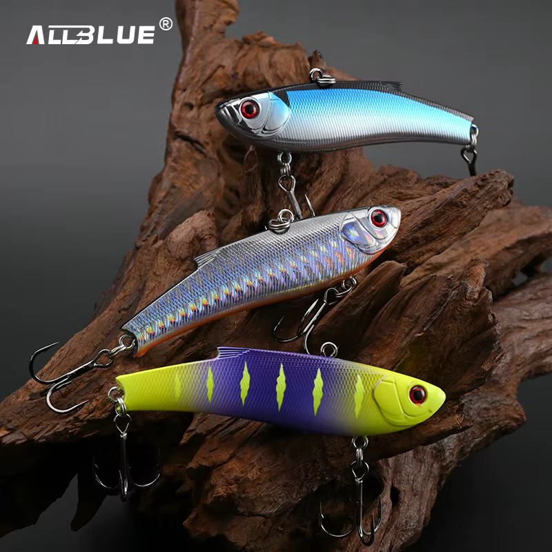 Allblue VIB 80ES – Señuelo vibrante rattlin para lucio - imagen 3