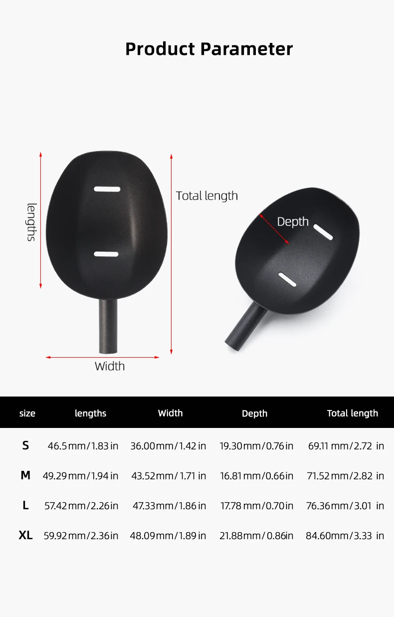 Detalle del acabado antiadherente